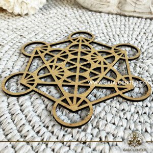 Crystal Grid Metatron's Cube |Wooden 20cm| Crystal points, towers and obelisks selection at Gaia Center in Cyprus. Order online, Cyprus islandwide delivery: Limassol, Larnaca, Paphos, Nicosia. Europe and Worldwide shipping.