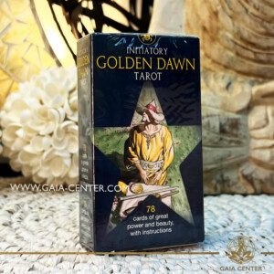 Initiatory Golden Dawn Tarot Cards at Gaia Center Crystals and Incense esoteric Shop Cyprus. Tarot | Oracle | Angel Cards selection order online, Cyprus islandwide delivery: Limassol, Paphos, Larnaca, Nicosia.