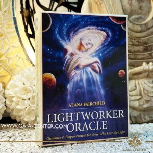 Lightworker Oracle Cards - Alana Fairchild at Gaia Center Crystals and Incense esoteric Shop Cyprus. Tarot | Oracle | Angel Cards selection order online, Cyprus islandwide delivery: Limassol, Paphos, Larnaca, Nicosia.