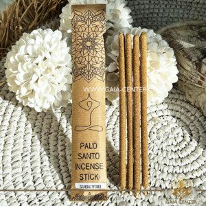 Palo Santo Aroma Incense Sticks Sandalwood from Peru. Order online at Gaia Center | Aroma Incense Shop in Cyprus. Cyprus islandwide delivery: Limassol, Nicosia, Larnaca, Paphos. Europe & Worldwide delivery.