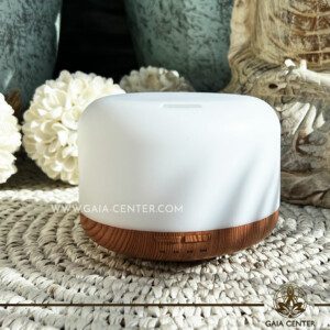 Aroma Oil Diffuser - Ultrasonic Humidifier Classic White |300ml| Selection of Aroma Humidifiers and Aromatic Essential Oils at Gaia Center Aroma & Crystal shop in Cyprus. Order online, Cyprus islandwide delivery: Limassol, Larnaca, Paphos, Nicosia