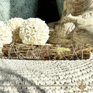 Lavender Smudge Stick |22cm| Californian white Sage Smudge stick bundles for smudging ceremonies and space clearing at Gaia Center | Crystals and Incense shop in Cyprus. Order online, Cyprus islandwide delivery: Limassol, Paphos, Larnaca, Nicosia. Europe and worldwide shipping.