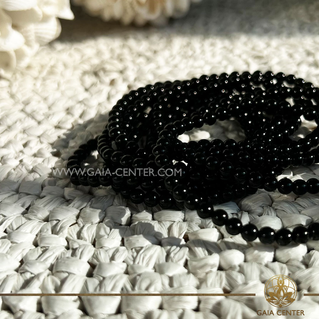 Black Agate Crystal Bracelet at Gaia Center Crystal shop in Cyprus. Crystal and Gemstone Jewellery Selection at Gaia Center in Cyprus. Order online, Cyprus islandwide delivery: Limassol, Larnaca, Paphos, Nicosia. Europe and Worldwide shipping.