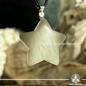 New Jade Crystal Pendant - Puff Heart |Silver Plated Bail| at Gaia Center Crystal shop in Cyprus. Crystal and Gemstone Jewellery Selection at Gaia Center in Cyprus. Order online, Cyprus islandwide delivery: Limassol, Larnaca, Paphos, Nicosia. Europe and Worldwide shipping.