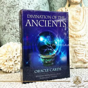 Divination Of The Ancients Oracle Cards at Gaia Center Crystals and Incense esoteric Shop Cyprus. Tarot | Oracle | Angel Cards selection order online, Cyprus islandwide delivery: Limassol, Paphos, Larnaca, Nicosia.
