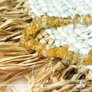 Citrine Crystal Chipstone Bracelet at Gaia Center Crystal shop in Cyprus. Crystal and Gemstone Jewellery Selection at Gaia Center in Cyprus. Order online, Cyprus islandwide delivery: Limassol, Larnaca, Paphos, Nicosia. Europe and Worldwide shipping.