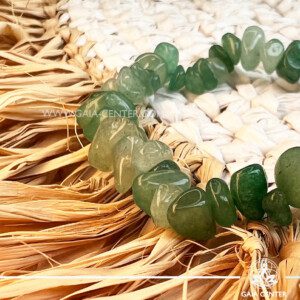 Green Aventurine Crystal Chipstone Bracelet at Gaia Center Crystal shop in Cyprus. Crystal and Gemstone Jewellery Selection at Gaia Center in Cyprus. Order online, Cyprus islandwide delivery: Limassol, Larnaca, Paphos, Nicosia. Europe and Worldwide shipping.