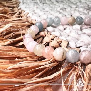 Morganite Crystal Bracelet |6mm beads| at Gaia Center Crystal shop in Cyprus. Crystal and Gemstone Jewellery Selection at Gaia Center in Cyprus. Order online, Cyprus islandwide delivery: Limassol, Larnaca, Paphos, Nicosia. Europe and Worldwide shipping.