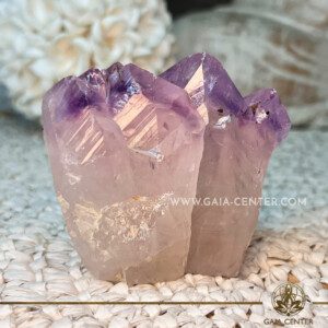 Amethyst Crystal natural polished point from Brazil. Crystal points, towers and obelisks selection at Gaia Center in Cyprus. Order online, Cyprus islandwide delivery: Limassol, Larnaca, Paphos, Nicosia. Europe and Worldwide shipping.