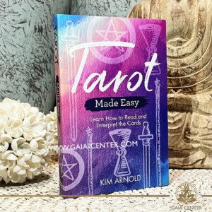 Tarot Made Easy - Kim Arnold at Gaia Center Crystals and Incense esoteric Shop Cyprus. Learn how to work with the mystical and time-honoured art of the Tarot and interpret the mysterious imagery of the cards. Tarot | Oracle | Angel Cards selection order online, Cyprus islandwide delivery: Limassol, Paphos, Larnaca, Nicosia.