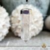 Rock Clear Crystal Quartz Natural Pendants - Polished Point from Brazil at GAIA CENTER Crystal Shop in CYPRUS. Clear Quartz is often used to cleanse, open, activate, and align all of the chakras. Crystal and Gemstone Jewellery Selection at Gaia Center in Cyprus. Order online, Cyprus islandwide delivery: Limassol, Larnaca, Paphos, Nicosia. Europe and Worldwide shipping.