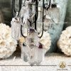 Rock Clear Crystal Quartz Natural Pendants - Polished Point from Brazil at GAIA CENTER Crystal Shop in CYPRUS. Clear Quartz is often used to cleanse, open, activate, and align all of the chakras. Crystal and Gemstone Jewellery Selection at Gaia Center in Cyprus. Order online, Cyprus islandwide delivery: Limassol, Larnaca, Paphos, Nicosia. Europe and Worldwide shipping.