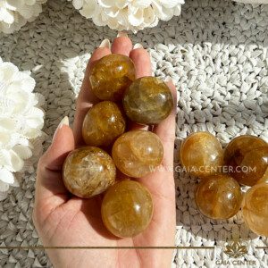 Golden Healer Quartz Polished Tumbled stone Madagascar |30-40mm| XLarge at GAIA CENTER | Crystal Shop in Cyprus. Selection of top quality crystals available at our crystal shop in Cyprus. Cyprus islandwide delivery: Limassol, Paphos, Larnaca, Nicosia