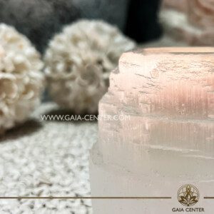 Selenite Crystal Iceberg Tea Light |XL size| from Morocco at Gaia Center Crystal shop in Cyprus. The ambient glow from a Selenite Candle Holder creates a serene and healing environment. It can be used as a focal point during rituals, enhancing the energy of your sacred space. Order crystals online, Cyprus islandwide delivery: Limassol, Larnaca, Paphos, Nicosia. Europe and Worldwide shipping.