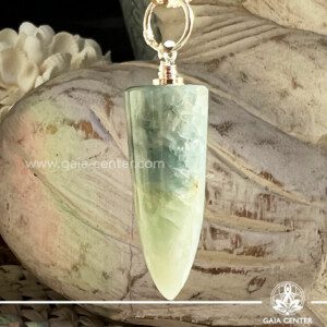 Amazonite Crystal Polished Point Pendant at Gaia Center Crystal shop in Cyprus. Order crystals online, Cyprus islandwide delivery: Limassol, Larnaca, Paphos, Nicosia. Europe and Worldwide shipping.