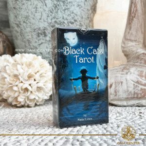 Black Cats Tarot cards deck at Gaia Center Crystals and Incense esoteric Shop Cyprus. Tarot | Oracle | Angel Cards selection order online, Cyprus islandwide delivery: Limassol, Paphos, Larnaca, Nicosia.