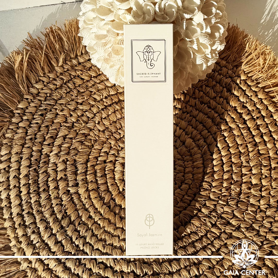 Sacred Elephant - Jasmine | Incense Sticks pack at Gaia Center Crystals and Incense store in Cyprus.