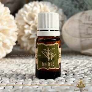 Tea Tree Essential Oil 10ml |100% pure| at Gaia Center shop in Cyprus. Aroma Diffusers Humidifiers and Aromatic Essential Oils at Gaia Center Aroma & Crystal shop in Cyprus. Order online, Cyprus islandwide delivery: Limassol, Larnaca, Paphos, Nicosia
