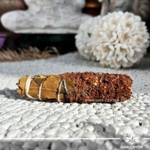 Herbal Smudge Stick Cinnamon - Prosperity | Sagrada Madre. Whether you're seeking financial success or abundance in other aspects, incorporating cinnamon into your rituals can help align your intentions with positive energy. Ceremonial items for space clearing and meditation rituals at Gaia Center in Cyprus. Buy online, Cyprus islandwide delivery: Limassol, Paphos, Larnaca, Nicosia.