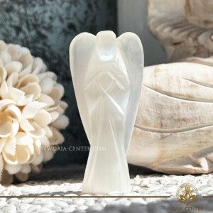 Crystal Angel Selenite at GAIA CENTER Crystal Shop CYPRUS. Crystal jewellery and crystal pendants at Gaia Center crystal shop in Cyprus. Order online top quality crystals, Cyprus islandwide delivery: Limassol, Larnaca, Paphos, Nicosia. Europe and Worldwide shipping.