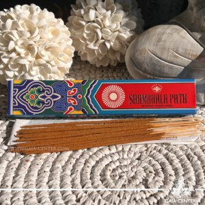 Aroma Incense Sticks Shambala Path Natural Premium Masala Incense fragrance by Green Tree brand. 15grams incense pack. Selection of natural incense sticks at GAIA CENTER | Crystals and Incense aroma shop in Cyprus. Order incense sticks and aroma burners online, Cyprus islandwide delivery: Nicosia, Paphos, Limassol, Larnaca