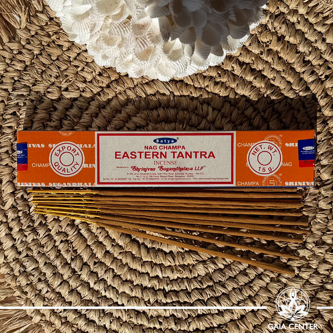 Satya – Eastern Tantra Nag Champa Incense Sticks | 15g
