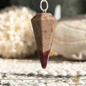 Shiva Stone crystal dowsing pendulum with a polished teardrop shape, perfect for divination and energy work. Available at GAIA CENTER Crystal shop in Cyprus. Order crystals online, Cyprus islandwide delivery: Limassol, Larnaca, Paphos, Nicosia. Europe and Worldwide shipping.