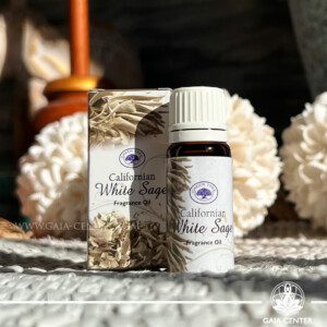 Green Tree Californian White Sage Fragrance Oil 10 ml at GAIA CENTER shop in Cyprus. Aroma Diffusers Humidifiers and Aromatic Essential Oils at Gaia Center Aroma & Crystal shop in Cyprus. Order online, Cyprus islandwide delivery: Limassol, Larnaca, Paphos, Nicosia