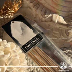 Heaven & Earth's Crystal Incenses at Gaia Center | Cyprus. Discover the transformative power of Heaven & Earth's Crystal Incenses, specially crafted to combine the ancient art of incense with the potent energy of crystals. Infused with genuine crystal essences, each incense stick is designed to enhance meditation, promote healing, and align your mind, body, and spirit. available online and in-store at GAIA CENTER Crystals and Incense esoteric shop in Cyprus.