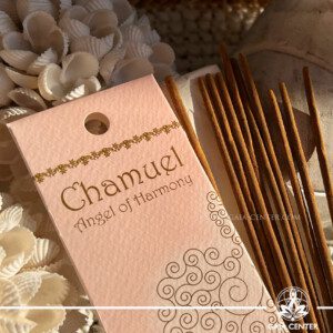 Angels Traditional Incense - Chamuel | Fiore D'Oriente at Gaia Center | Cyprus. Discover the divine fragrance of Angels Traditional Incense Sticks by Fiore D'Oriente, available online and in-store at GAIA CENTER Crystals and Incense esoteric shop in Cyprus. Crafted with natural ingredients, these incense sticks offer a soothing, spiritual aroma for meditation, relaxation, and sacred spaces.