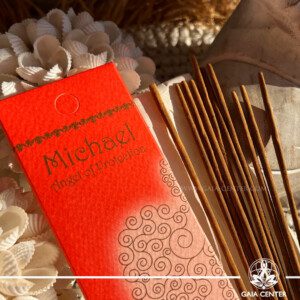 Angels Traditional Incense - Michael | Fiore D'Oriente at Gaia Center | Cyprus. Discover the divine fragrance of Angels Traditional Incense Sticks by Fiore D'Oriente, available online and in-store at GAIA CENTER Crystals and Incense esoteric shop in Cyprus. Crafted with natural ingredients, these incense sticks offer a soothing, spiritual aroma for meditation, relaxation, and sacred spaces.