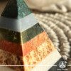 Multi-Stone Crystal Pyramid |65x55mm Approx.200g| Bolivia & Peru at GAIA CENTER Crystal Shop in Cyprus. Crystal points, towers and obelisks selection at Gaia Center Crystal shop in Cyprus. Order online, Cyprus islandwide delivery: Limassol, Larnaca, Paphos, Nicosia. Europe and Worldwide shipping.