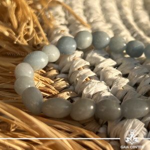 Discover Serenity with the Angelite Tumbled Bracelet at GAIA CENTER, Cyprus Elevate your spiritual journey with our exquisite Angelite Tumbled Bracelet, available at GAIA CENTER in Cyprus. Crafted from high-quality angelite crystals, this stunning bracelet promotes tranquility and emotional healing. Perfect for meditation and everyday wear, each piece is unique, enhancing your energy and balance. Visit us in-store for a personal experience or shop online for convenient delivery. Explore the healing properties of angelite and transform your energy today at GAIA CENTER!