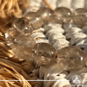 The Smoky Quartz Light Tumbled Stones Bracelet at GAIA CENTER in Cyprus. Perfect for grounding and balance, this exquisite bracelet is available in-store and online. Shop crystals, jewelry, and more for holistic wellness. Shipping worldwide!