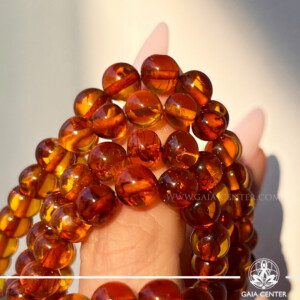 Discover the beauty of Amber Bracelets at GAIA CENTER Crystal Store in Cyprus. Perfect for in-person shopping or online orders, these unique pieces blend natural elegance with healing properties. Shop now and embrace the timeless charm of authentic amber.