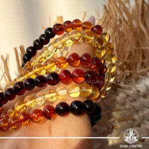 Discover the beauty of Amber Bracelets at GAIA CENTER Crystal Store in Cyprus. Perfect for in-person shopping or online orders, these unique pieces blend natural elegance with healing properties. Shop now and embrace the timeless charm of authentic amber.