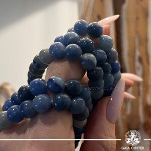 Elevate your energy with our stunning Blue Quartz Bracelet, available exclusively at GAIA CENTER Crystal Store in Cyprus. This handcrafted bracelet combines the calming hues of Blue Quartz, known for promoting peace and clarity. Ideal for both everyday wear and spiritual practices, it’s a perfect addition to your crystal collection. Shop in-person at our Cyprus store or order online for worldwide delivery. Embrace the soothing power of Blue Quartz with GAIA CENTER’s top-quality craftsmanship.