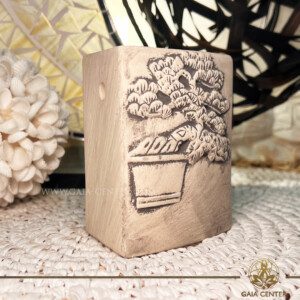 Aroma Essential Oil Burner - Bonsai Ceramic ​at Gaia Center Crystals Incense shop in Cyprus. Order online: Cyprus islandwide delivery: Limassol, Paphos, Nicosia, Larnaca