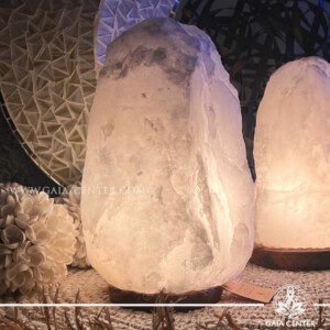 Salt Lamp Himalayan White Rock at Gaia Center | Crystal Shop in Cyprus. Salt and Selenite crystal lamps selection. Order online: Cyprus islandwide delivery: Limassol, Nicosia, Paphos, Larnaca. Europe and worldwide shipping.