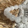 Crackle Quartz Crystal Healing Bracelets Collection at Gaia Center Crystal Shop Cyprus. Available now at our Gaia Center crystal shop in Cyprus. Visit us to choose your crystals  in-store or order crystals online with Cyprus islandwide delivery: Nicosia, Paphos, Limassol, Larnaca...