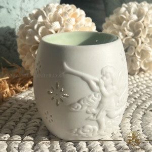 Aroma Essential Oil Burner - Cherubs ​at Gaia Center Crystals Incense shop in Cyprus. Order online: Cyprus islandwide delivery: Limassol, Paphos, Nicosia, Larnaca