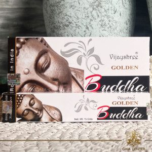 Aroma Incense Sticks Buddha fragrance by Golden Nag brand. 15grams incense pack. Selection of natural incense sticks at GAIA CENTER | Crystals and Incense aroma shop in Cyprus. Order incense sticks and aroma burners online, Cyprus islandwide delivery: Nicosia, Paphos, Limassol, Larnaca