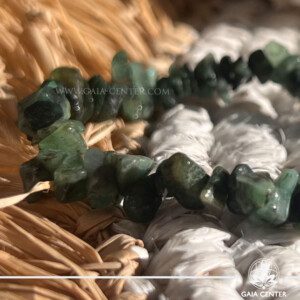 Buy Emerald Crystal Chipstone Bracelet – Crystal Shop in Cyprus. Discover the healing power of the Emerald Crystal Chipstone Bracelet. Shop online or visit our crystal shop in Cyprus. Islandwide delivery available!. Cyprus Islandwide delivery available: Limassol, Nicosia, Paphos, Larnaca