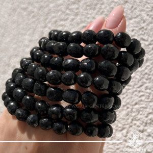 Buy Anthophyllite with Biotite Bracelet. Shop crystals online or visit in-store at Gaia Center Crystal shop in Cyprus. Islandwide delivery available. Protection, healing, and grounding in one. Cyprus islandwide delivery: Limassol, Nicosia, Paphos, Larnaca