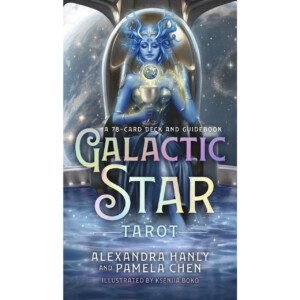 Galactic Star Tarot - Alexandra Hanly & Pamela Chen. Tarot Cards, Oracle and Angel decks selection. Order and buy online or in-person at Gaia Center Crystal and Esoteric shop in Cyprus. Cyprus islandwide delivery: Limassol, Nicosia, Paphos, Larnaca. International shipping