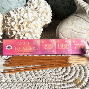 Green Tree Angels Numbers Incense 15 grams at GAIA CENTER Crystals & Incense shop in Cyprus. Natural Premium Masala Incense fragrance by Green Tree brand. 15grams incense pack. Selection of natural incense sticks at GAIA CENTER | Crystals and Incense aroma shop in Cyprus. Order incense sticks and aroma burners online, Cyprus islandwide delivery: Nicosia, Paphos, Limassol, Larnaca
