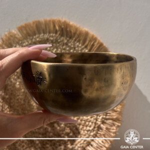 Shop authentic Moon Singing Metal Tibetan Sound Healing Bowls for chakra healing and meditation at GAIA CENTER Crystals and Incense Shop in CYPRUS. Original top quality singing bowls from Nepal. Discover the transformative power of authentic Tibetan metal singing bowls at GAIA Center in Cyprus. These hand-crafted bowls are ideal for sound healing therapy, meditation, and sound baths, producing deep, resonant tones that promote relaxation and emotional well-being. Perfect for both beginners and experienced practitioners, our Tibetan singing bowls offer a rich sound experience that supports healing, reduces stress, and enhances meditation. Cyprus delivery: Limassol, Paphos, Nicosia, Larnaca. Worldwide shipping