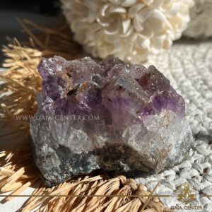 Discover the enchanting beauty of Amethyst Druze Natural Crystal Clusters from Brazil, now available at GAIA CENTER Crystal Store in Cyprus. Perfect for both in-store shopping and online orders, these stunning clusters are prized for their deep purple hues and powerful metaphysical properties. Amethyst is known to promote tranquility, relieve stress, and enhance spiritual growth. Ideal for home or office spaces, simply place them in a central location to balance energies and create a calming atmosphere.