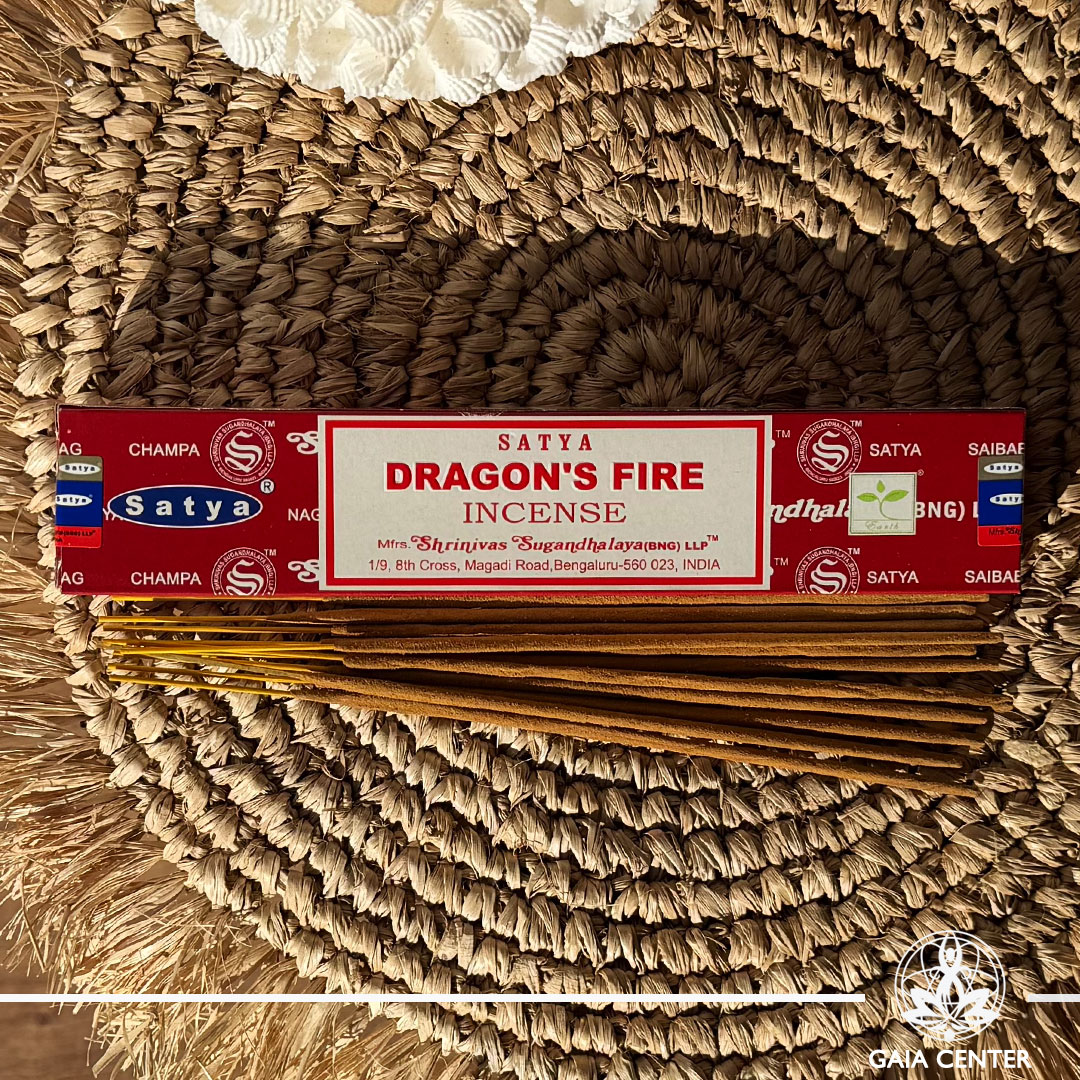 Satya Dragon's Fire incense sticks 15g box