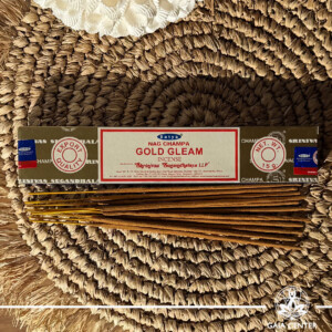 Satya Gold Gleam incense sticks 15g box